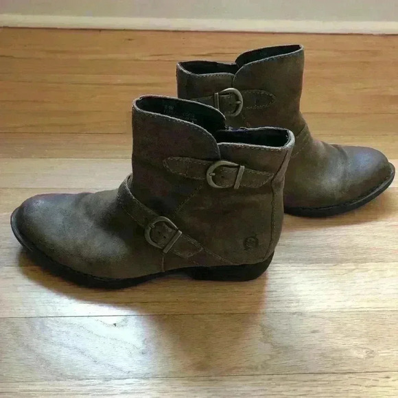 Born Distressed Leather Grado Bootie Size 6.5 Excellent Condition - Picture 9 of 10